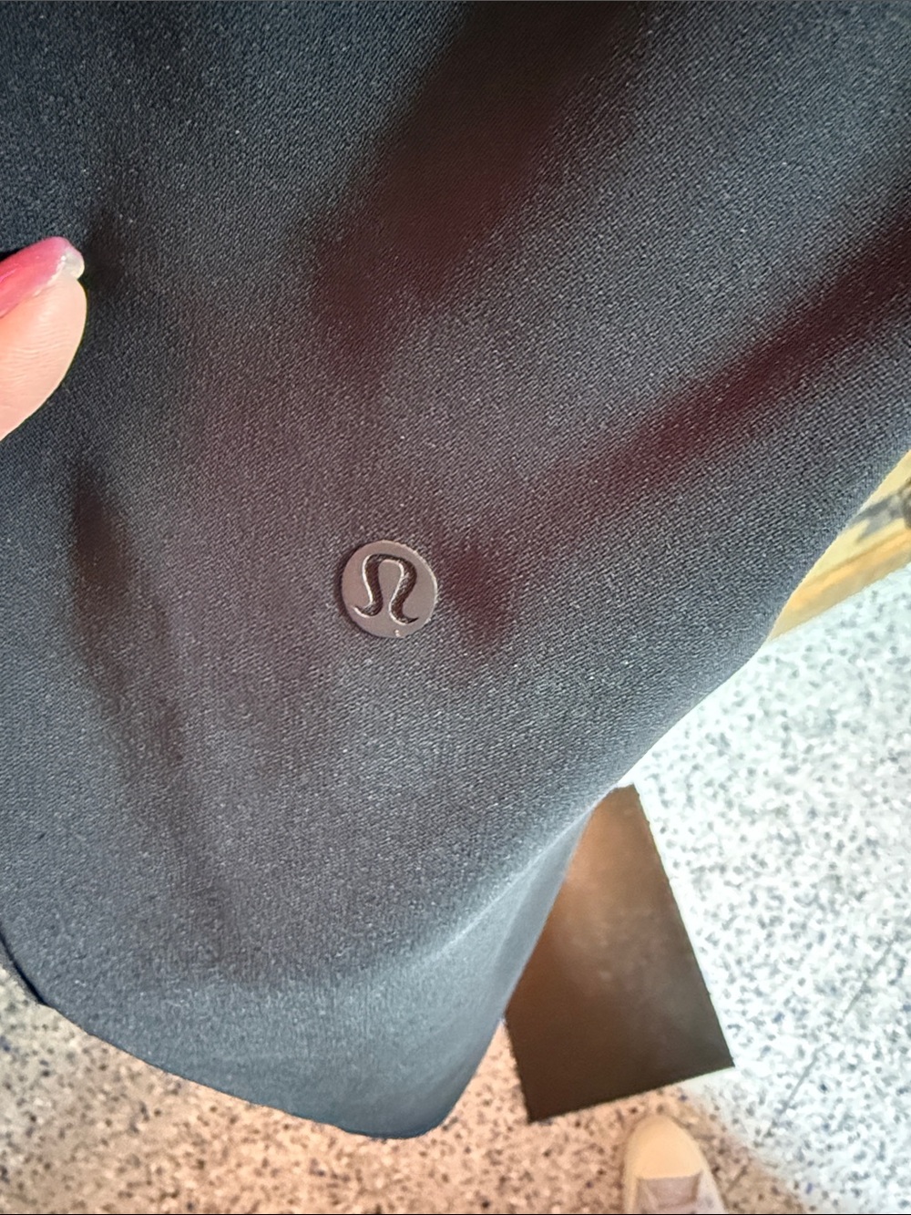 Lululemon On The Fly Black Sz10 New Condition - Picture 6 of 6